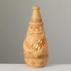 imageSullivans Scandi LED Santa 15Inch Figurine WoodLike Resin Statue Timer Included Perfect for Holiday Shelf and Table Decorations Batteries Not Included
