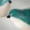 imageSulivans Glazed Ombre Blue Bird Ceramic Figurine Set of 2 Perfect for a Table Centerpiece Mantels and Shelf Decoration Small Statue for Indoor Spring Decor for Home Office Patio