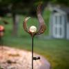 imageSullivans 445quot Copper Flame Ground Spike Solar Powered Light for Outside Garden Decorative Landscape Yard Stakes Outdoor Solar Light Yard Accessories