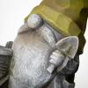 imageSullivans Grey Stone Design Gnome with Pail Planter IndoorOutdoor Statue Lawn Ornament Perfect for Patio Garden Decor Yard Backyard or Porch