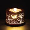 imageSullivans Home Dcor Tabletop Fountain Copper Butterfly ampamp Mushroom Pierced Metal Design 525quot Auto Pump LED Indoor Outdoor Table Dcor Office Shelf Mantel Decorations Garden Patio Outdoor Decor