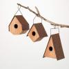 imageModern Wood Bird House Set of 3