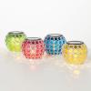 imageSullivans Multicolor Rainbow Gem Outdoor Solar Light Set of 4 Includes 1 Recharge AA Batteries Patio Decor for Garden Yard Backyard Porch Pathway Tree Lighting CoolWarm Light
