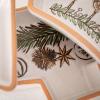 imageSullivans Ceramic Christmas 3Piece Scandi Christmas Tree Platter Holiday Charcuterie Cheese Bread Fruit Vegetable Dip Serving Dish