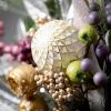 imageSullivans Mixed Ball Pine Pick Artificial Fake Flower Lifelike Bouquet Centerpiece for Home Office Weddings and Gifts Decor