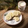 imageSullivans White Ceramic Christmas Plate Mug Set of 2 Holiday Hot Chocolate Coffee Latte Tea Cups Perfect for Holiday Gifts