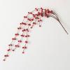 imageSullivans 29quot Weeping Red Berry Spray Greenery Flower Plant Dcor for Bouquet Vase Filler Christmas Home Decoration for Mantels Doorways and Windows
