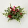 imageSullivans Cedar Berry Orb Artificial Fake Flower Lifelike Bouquet Centerpiece for Home Office Weddings and Gifts Decor