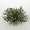 imageSullivans Cedar Pinecone and Blue Berry Orb Artificial Fake Flower Lifelike Bouquet Centerpiece for Home Office Weddings and Gifts Decor