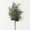 imageSullivans Pine and Cedar Blue Berry Spray Artificial Fake Flower Lifelike Bouquet Centerpiece for Home Office Weddings and Gifts Decor