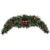 imageSullivans SW104 Pine and Pomegranate Mantle 5 Feet x 12 x 6 Inches GreenRed5 Feet x 12 x 6 Inches