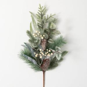 imageSullivans Berry and Pinecone Spray Artificial Fake Flower Lifelike Bouquet Centerpiece for Home Office Weddings and Gifts Decor