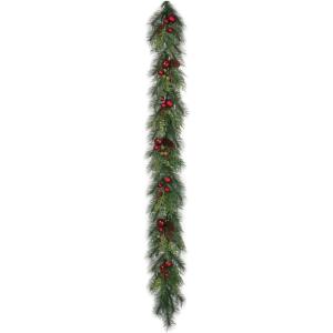 imageSullivans SW104 Pine and Pomegranate Mantle 5 Feet x 12 x 6 Inches GreenRed6 Feet x 6 x 10 Inches