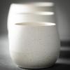 imageSullivans Cream Speckled Round Pot  Set of 3 Indoor Planter Pot Kitchen Living Room and Office Home Dcor