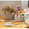 imageSullivans Modern White Planter  Set of 2 Indoor Planter Pot Kitchen Living Room and Office Home Dcor