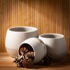 imageSullivans Speckled Gray TwoToned Pots  Set of 3 Indoor Planter Pot Kitchen Living Room and Office Home Dcor