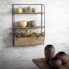 imageSullivans Warm Ribbed Container  Set of 3 Indoor Planter Pot Kitchen Living Room and Office Home Dcor