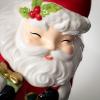 imageSullivans Ceramic Christmas Whimsical Santa Cookie Jar Christmas Cookie Container for Countertops Makes the Perfect Kitchen Gift