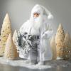imageSullivans White Frosty Cream Bottlebrush Trees Christmas Decorative Mini Trees for Bookshelf Shelf and Mantel Holiday Figurines for Office Table or Desk
