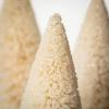 imageSullivans White Frosty Cream Bottlebrush Trees Christmas Decorative Mini Trees for Bookshelf Shelf and Mantel Holiday Figurines for Office Table or Desk