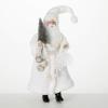 imageSullivans Cable Silver Knit Coat Santa Claus Figurine Christmas Santa Claus Decoration for Christmas Holiday Decorating for Mantels and Tabletops