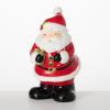 imageSullivans Ceramic Christmas Whimsical Santa Cookie Jar Christmas Cookie Container for Countertops Makes the Perfect Kitchen Gift