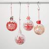 imageSullivans Christmas Wish Ball Ornaments Set of 4 Christmas Dcor Christmas Ornaments Christmas Tree Ornaments Christmas Decorations Indoor