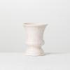 imageSullivans Mini Ceramic Vase Distressed Crackled OffWhite Rustic Home Decor Best for Faux Florals 5 x 6 Inches CM2339