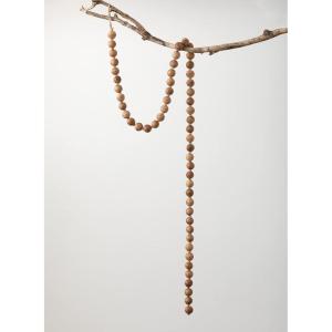 imageSullivans 5 ft Light Brown Wood Bead Garland Rustic Country Boho Farmhouse Decor Perfect for Weddings Fireplace Mantels Dining and Living RoomLight Brown