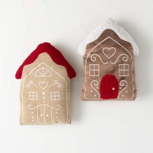 imageSullivans 14x10 Gingerbread House Pillows Christmas Plush Pillow Couch Throw Pillows Adorable Holiday Cushion Decorative Pillows for Indoor Christmas DcorGingerbread
