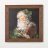 imageWooden Santa Wall Art Multicolor 30quotH Wood