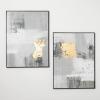 imageSullivans Contemporary Gray Wall Art Set Hanging Wall Dcor Wall Decorations For Home Home Dcor