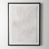 imageSullivans Wall Decor Wall Art Embossed Swirl Pattern 315quot Raised Torrent Embossed Ivory ampamp Dark Mauve Canvas Black Frame Minimalist Timeless Decorations Hanging Art for Bedroom Office Home Dcor