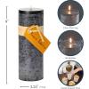 imageGreen Grapes Pillar Candle 325 x 9Black