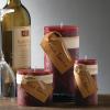 imageSullivans Vance Kitira Set of 3 Pillar Candles Red Candle Set CleanBurning EnvironmentalFriendly Scentless RealWax Candles Home DcorWine