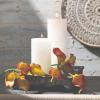 imageTimber Collection Pillar Candle  White 325quot by 9quot
