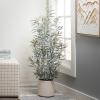 imageSullivans Fake Plant Large Potted Eucalyptus Artificial Tree Indoor 4 ft Faux Blade Eucalyptus Greenery Plant in Pot Perfect for Living Room Home and Office Dcor