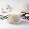 imageSullvans Vance Kitira Scented Candle Single Wick Jar Candles 80 Hour Burn Time 1587 Oz Pear ampamp Citrus Scent  Botanist Green LongLasting Aromatic Glass Candle for Home Dcor ampamp GiftsLemon Lime