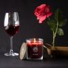 imageSullvans Vance Kitira Scented Candle Single Wick Jar Candles 80 Hour Burn Time 1587 Oz Pear ampamp Citrus Scent  Botanist Green LongLasting Aromatic Glass Candle for Home Dcor ampamp GiftsRaspberry Rose