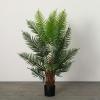 imageSullivans Fake Plant Potted Palm Tree Artificial Tree Indoor 4 ft Faux LifeLike Greenery Plant in Pot 51quot Perfect for Living Room Home and Office Dcor
