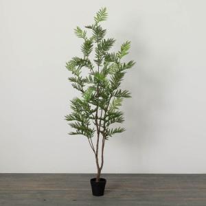 imageSullivans Fake Plant Potted Fern Artificial Tree Indoor 5 ft Faux LifeLike Greenery Plant in Pot 62quot Perfect for Living Room Home and Office Dcor