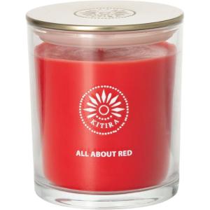 imageSullvans Vance Kitira Scented Candle Single Wick Jar Candles 80 Hour Burn Time 1587 Oz Pear ampamp Citrus Scent  Botanist Green LongLasting Aromatic Glass Candle for Home Dcor ampamp GiftsStrawberry Tangerine