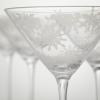 imageSullivans Christmas Snowflake Martini Glass Set of 4 Holiday Decor Hosting Gifts Holiday Gifts For All Martini Glasses Clear 7quot Tall