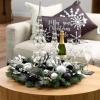 imageSullivans Holiday Champagne Flute Set Drinking Glasses for Water Mixed Drink Cocktail Glass Set of Cups