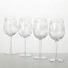 imageSullivans 9quot H Snowflake Wine Glass Set of 4 Clear Christmas Decor Wine Glasses Wine Glass Set Glassware Drinkware Hostess Gifts Hosting Decor