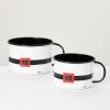 imageSullivans Christmas Santa Belt Container Metal Set of 2 Christmas Decorations Christmas Dcor Holiday dcor Multicolored 625 inches tall