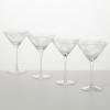 imageSullivans Christmas Snowflake Martini Glass Set of 4 Holiday Decor Hosting Gifts Holiday Gifts For All Martini Glasses Clear 7quot Tall