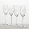 imageSullivans Holiday Champagne Flute Set Drinking Glasses for Water Mixed Drink Cocktail Glass Set of Cups