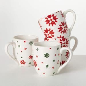 imageQuiltPatterned Ceramic Mugs