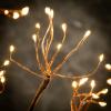 imageSullivans Christmas Outdoor Lighted Twig Tree Set LED Outdoor Christmas Decor LED Lights Outdoor Decor Brown 36 475 and 60 inches Tall